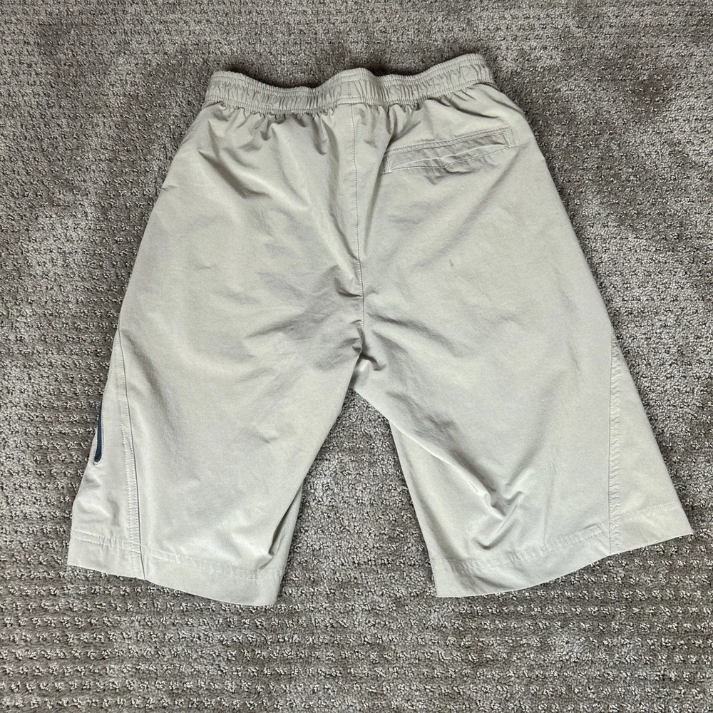 Nike Men's Athletic Shorts Brown Logo Drawstring Size‎ Small